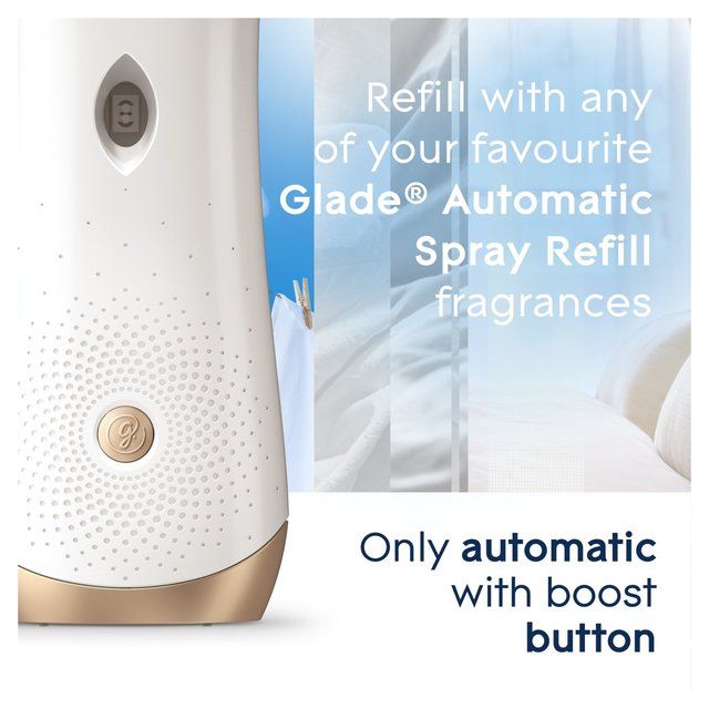 Glade Autospray Twin Refill Clean Linen Air Freshener   2 x 269ml