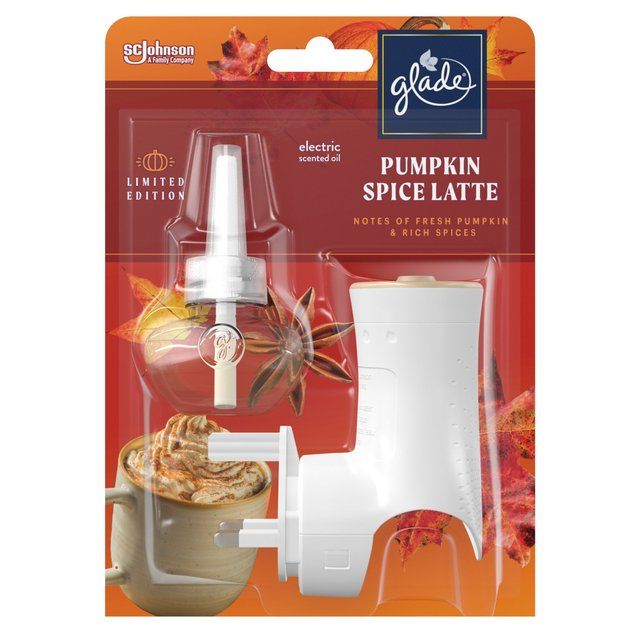 Glade Electric Holder & Refill Pumpkin Spice Latte