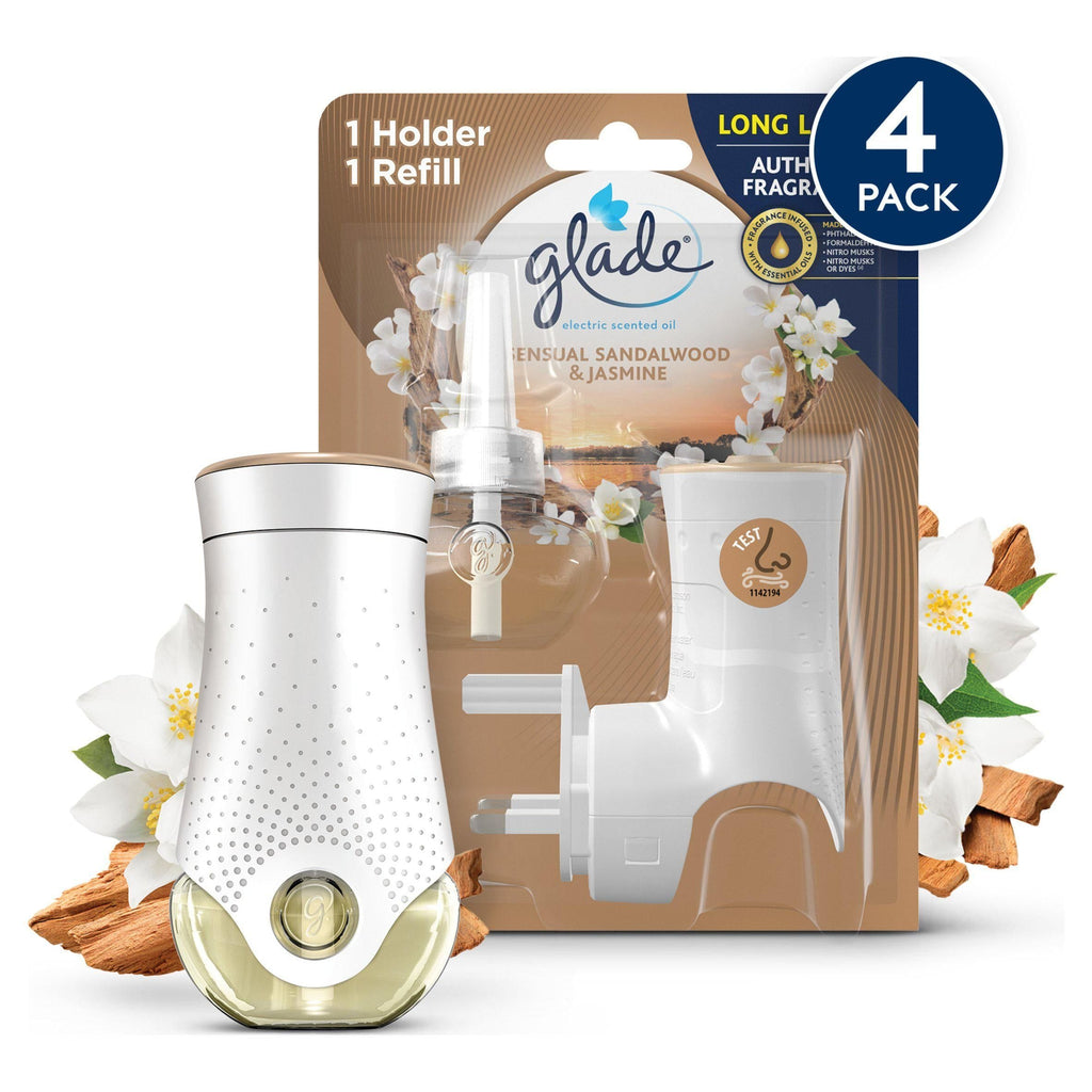 Glade Electric Holder & Refill Sandalwood & Jasmine Scented Oil Plugin 20ml