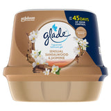 Glade Fragranced Bathroom Gel Bathroom Air Freshener &amp;amp; Odour Eliminator Sandalwood &amp;amp; Jasmine