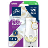 Glade Plug In Holder &amp;amp; Refill Electric Scented Oil Superbloom   20ml