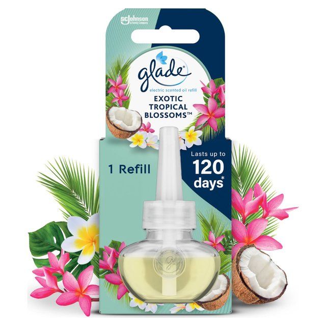 Glade Plug In Refill Electric Scented Oil Tropical Blossoms   20ml