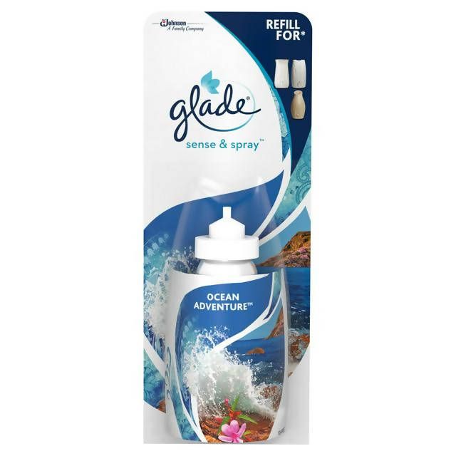 Glade Sense & Spray Automatic Air Freshener Refill Ocean Adventure 18ml