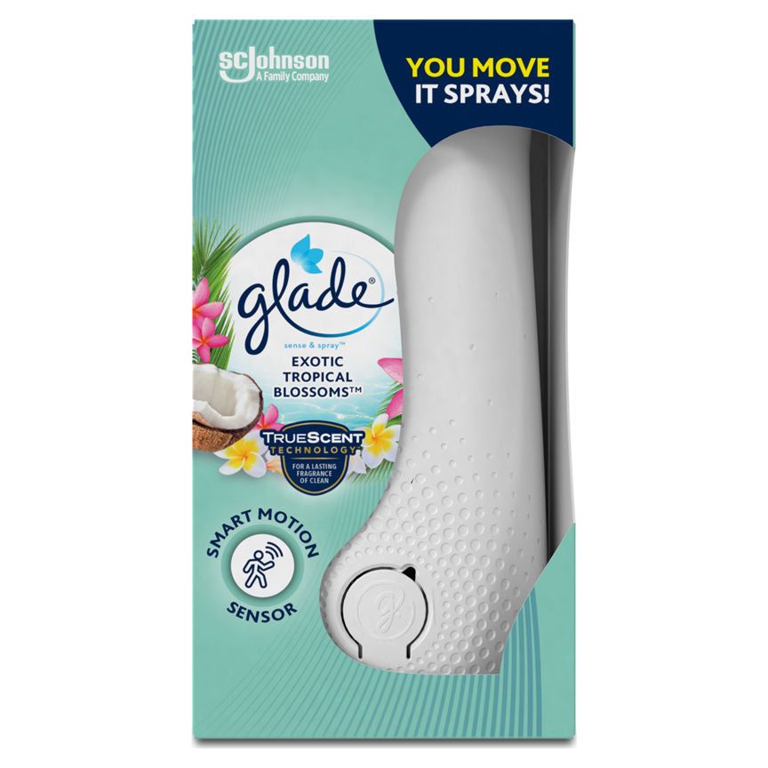 Glade Sense & Spray Autospray Diffuser & Refill Exotic Air Freshener