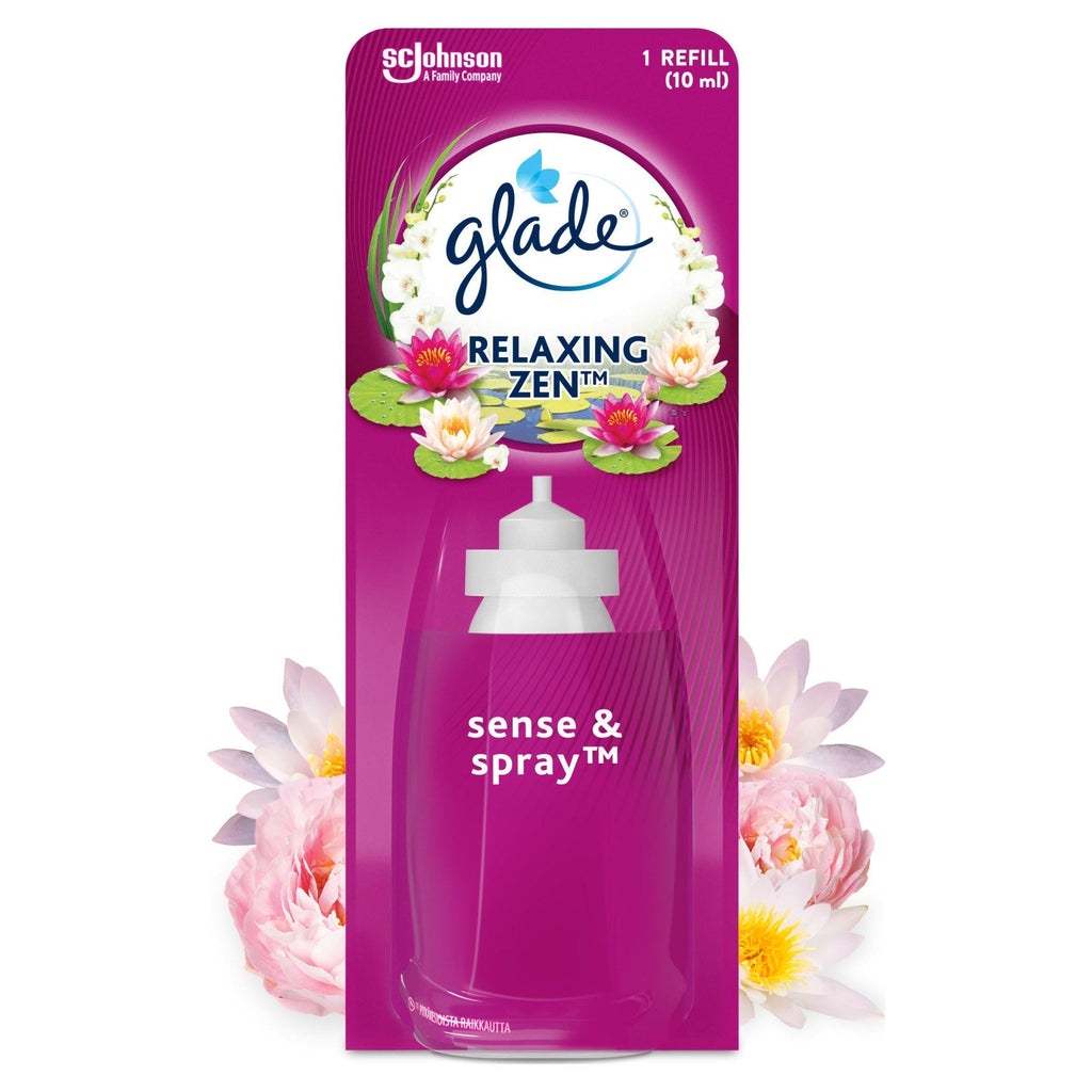 Glade Sense & Spray Refill Relaxing Zen Air Freshener 18ml