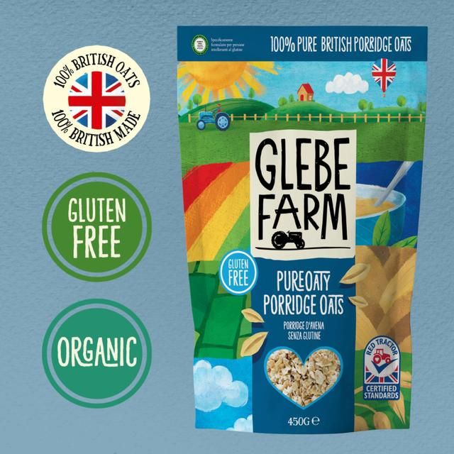 Glebe Farm Gluten Free Porridge Oats   450g