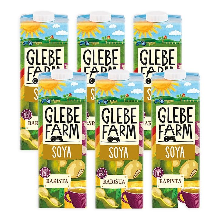 Glebe Farm Soya Drink Barista Style 6x 1L