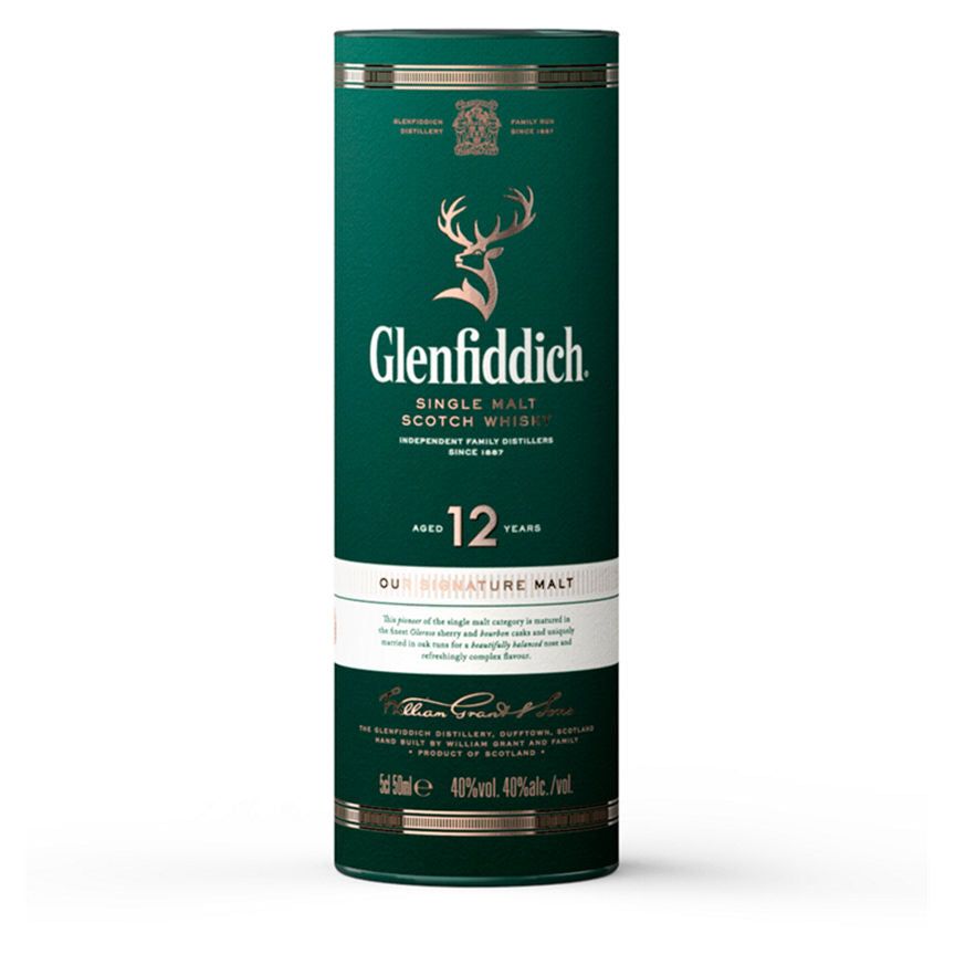 Glenfiddich Single Malt Scotch Whisky 12 Years Old