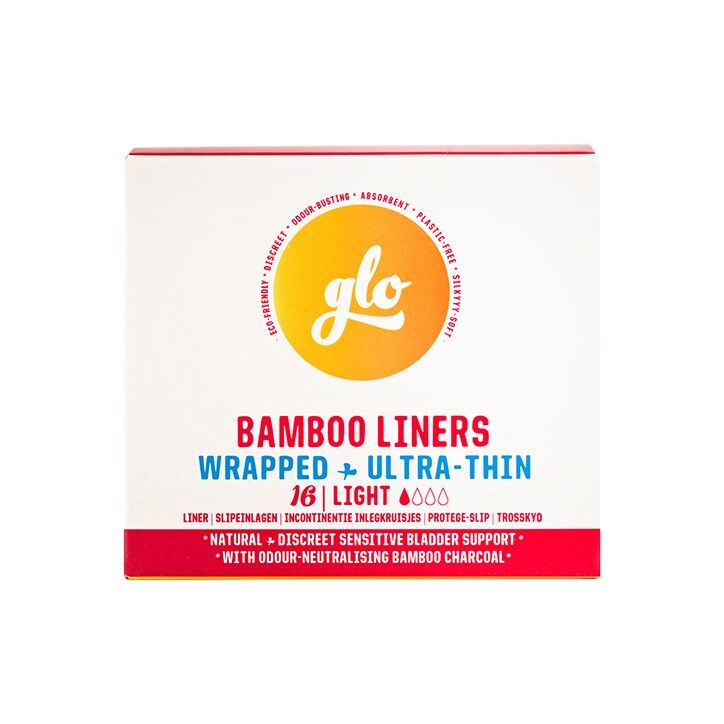 Glo Bamboo Liners 16 Pack