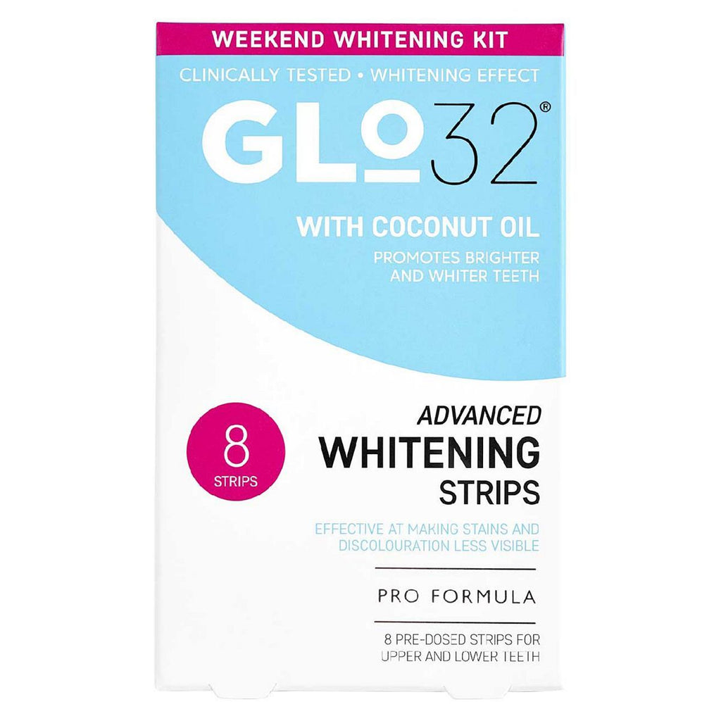 Glo32 Weekender Whitening Strips - 8 Strips