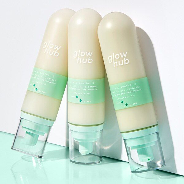 Glow Hub Calm &amp;amp; Soothe Gel to Oil Cleanser