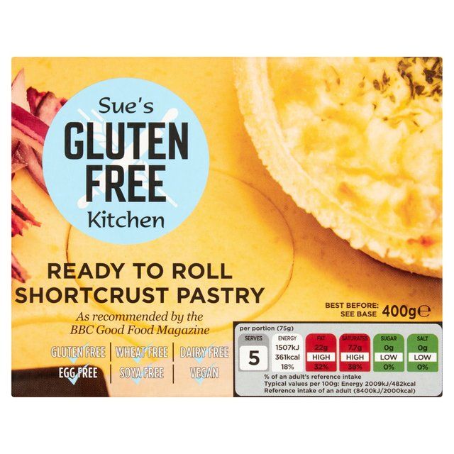 Gluten Free Kitchen Ready to Roll Shortcrust Pastry   400g