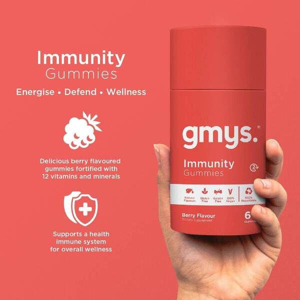 gmys. All-day Bundle Gummies, 3 x 60