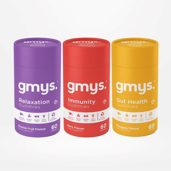 gmys. All-day Bundle Gummies, 3 x 60