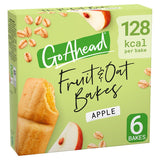 Go Ahead Apple Fruit and Oat Bakes Snack Bars Multipack 6 x 35g, 210g