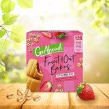 Go Ahead Strawberry Fruit &amp;amp; Oat Bakes Snack Bars Multipack   6 per pack