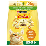 Go-Cat Adult Indoor Dry Cat Food Chicken &amp;amp; Veg