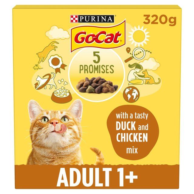 Go-Cat Chicken and Turkey Dry Cat Food   320g