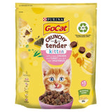 Go-Cat Crunchy &amp;amp; Tender Kitten Chicken Dry Cat Food   800g