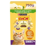 Go-Cat Senior Chicken and Turkey Dry Cat Food    750g