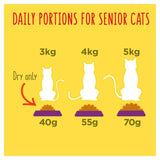 Go-Cat Senior Chicken and Turkey Dry Cat Food    750g