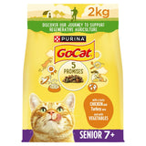 Go-Cat Senior Dry Cat Food Chicken Rice and Veg