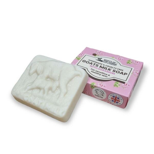 Goats of the Gorge Goats Milk Soap Bar Geranium 90g