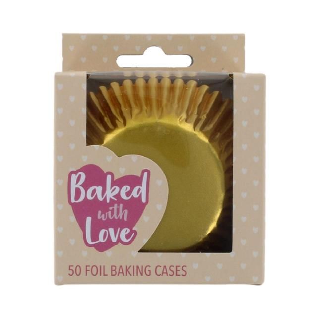 Gold Cupcake Cases   50 per pack