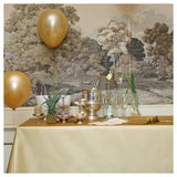 Gold DuniSilk Table Cover 138x220cm