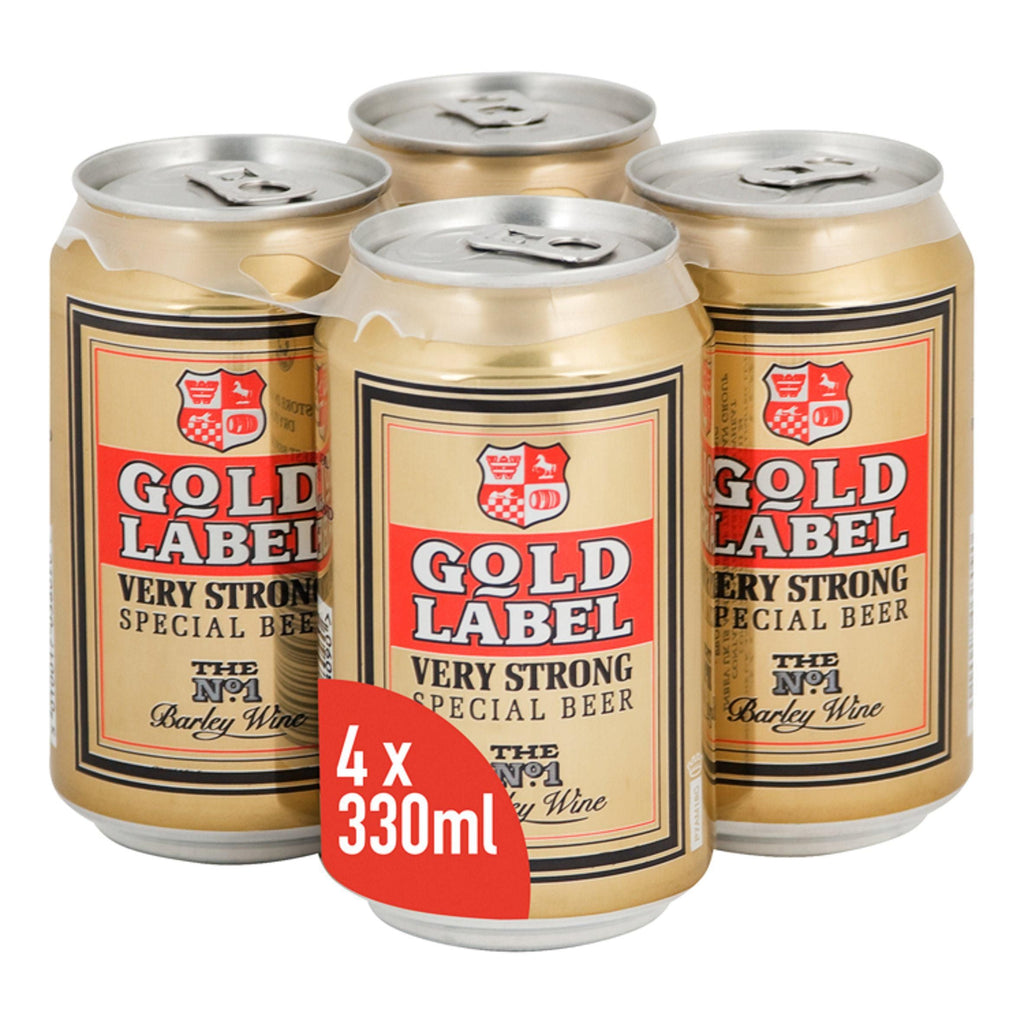 Gold Label Very Strong Special Beer 4x330ml