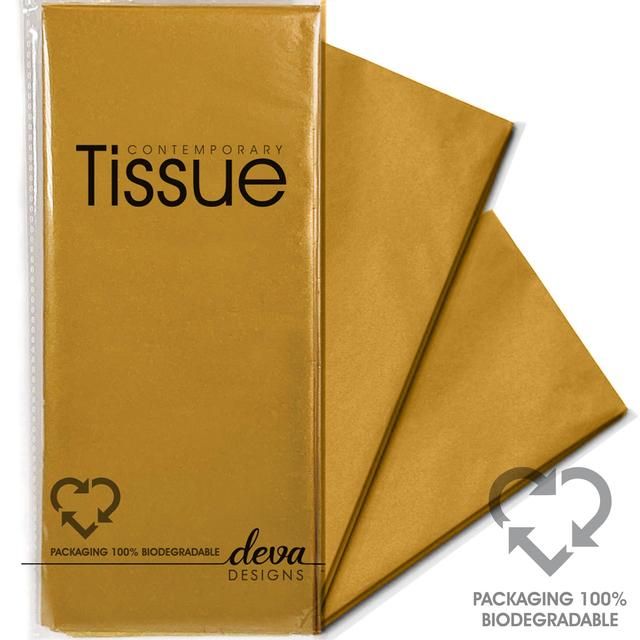 Gold Tissue Paper   4 per pack