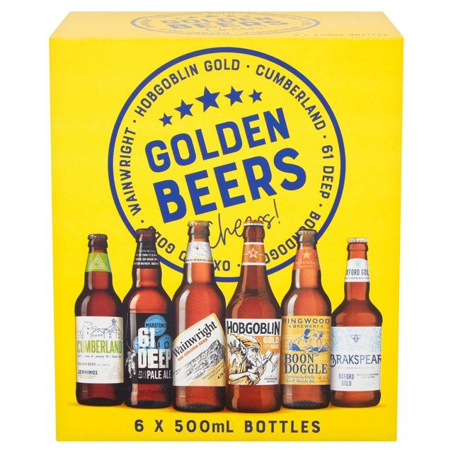 Golden Beers Mixed Pack Ales Bottles