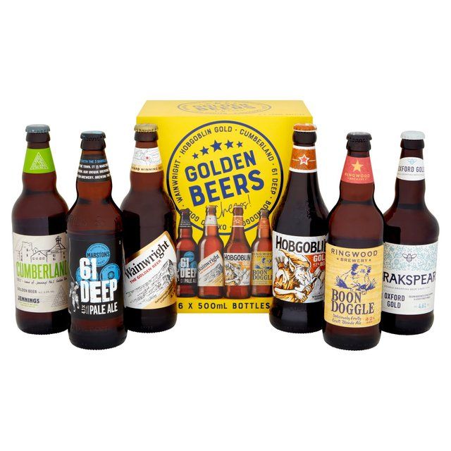 Golden Beers Mixed Pack Ales Bottles