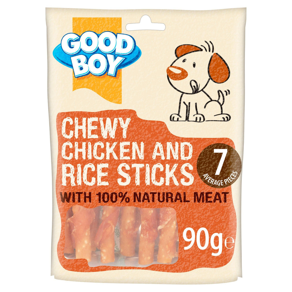 Good Boy Chewy Chicken and Rice Sticks 90g