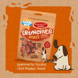 Good Boy Crunchies Chicken Mini Reward Dog Treats   60g