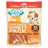 Good Boy Pawsley &amp;amp; Co Chewy Chicken Variety Pack Dog Treats 320g