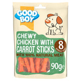 Good Boy Pawsley &amp;amp; Co Chewy Chicken with Carrot Sticks Dog Treats 90g