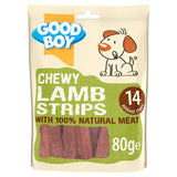 Good Boy Pawsley &amp;amp; Co Chewy Lamb Strips Dog Treats 80g