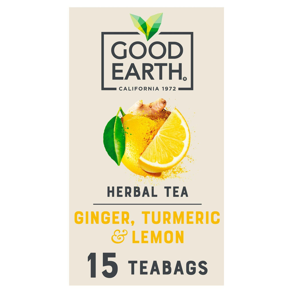 Good Earth Turmeric Lemon Tea Bags x15