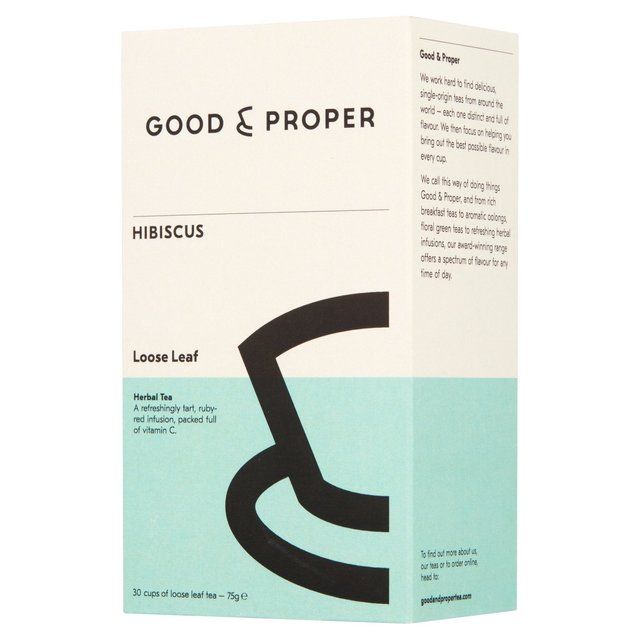 Good & Proper Tea - Loose Leaf Hibiscus Tea   75g