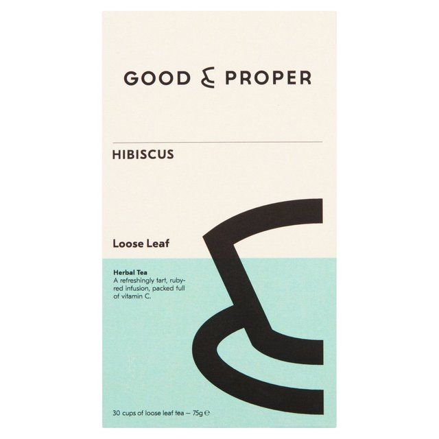 Good &amp;amp; Proper Tea - Loose Leaf Hibiscus Tea   75g