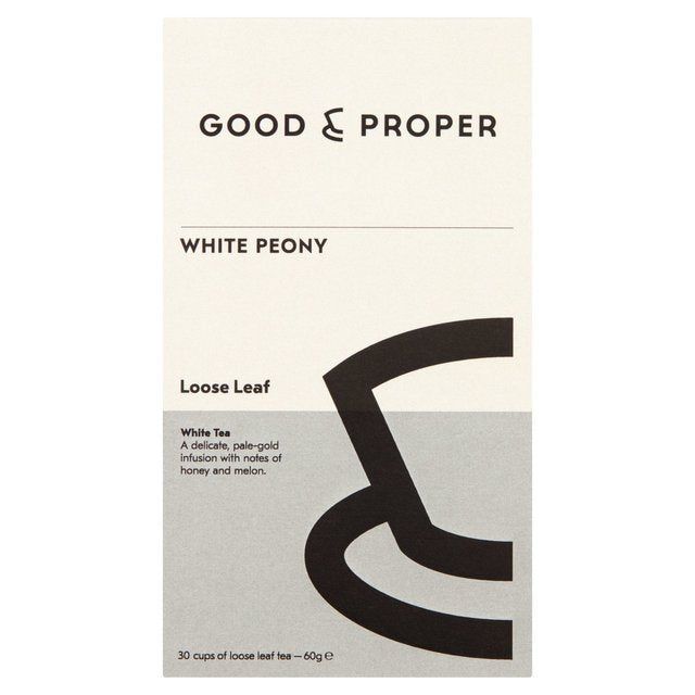 Good & Proper Tea - Loose Leaf White Peony White Tea   60g