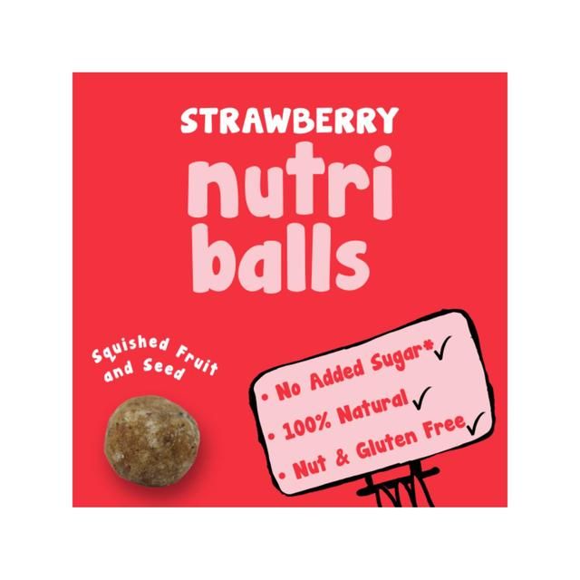 Good4u Nutri Balls Strawberry Multipack   5 x 20g