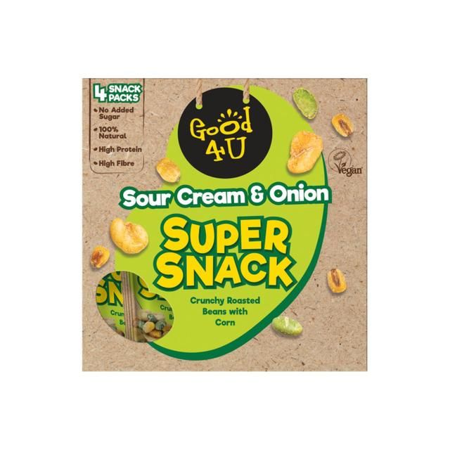 Good4U Super Snack Sour Cream & Onion MULTIPACK   4 x 30g