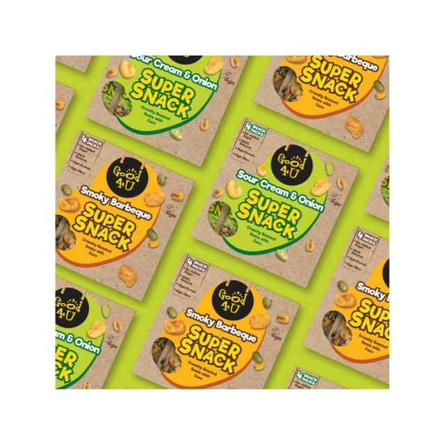 Good4U Super Snack Sour Cream &amp;amp; Onion MULTIPACK   4 x 30g