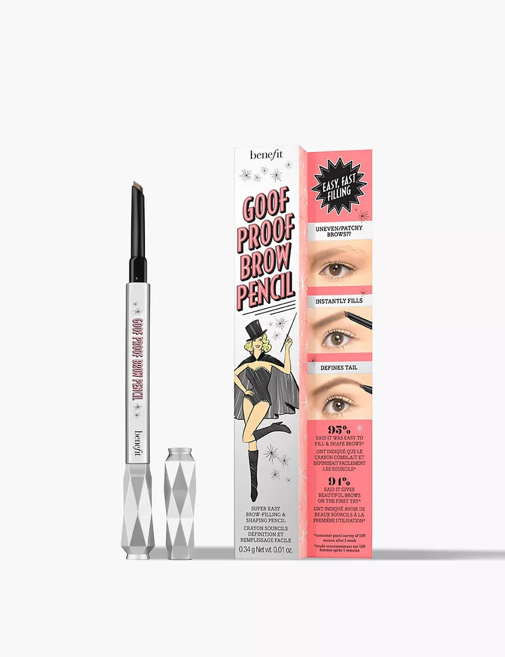 Goof Proof Easy Shape &amp;amp; Fill Eyebrow Pencil 0.34g