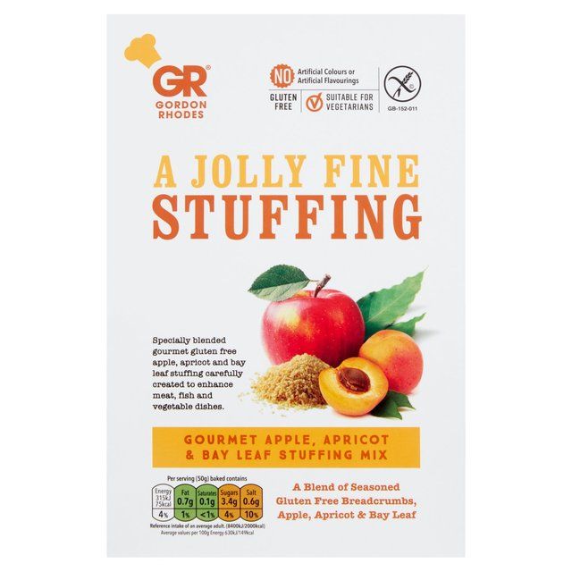 Gordon Rhodes Gourmet Apple Apricot & Bay Leaf Stuffing Mix   125g