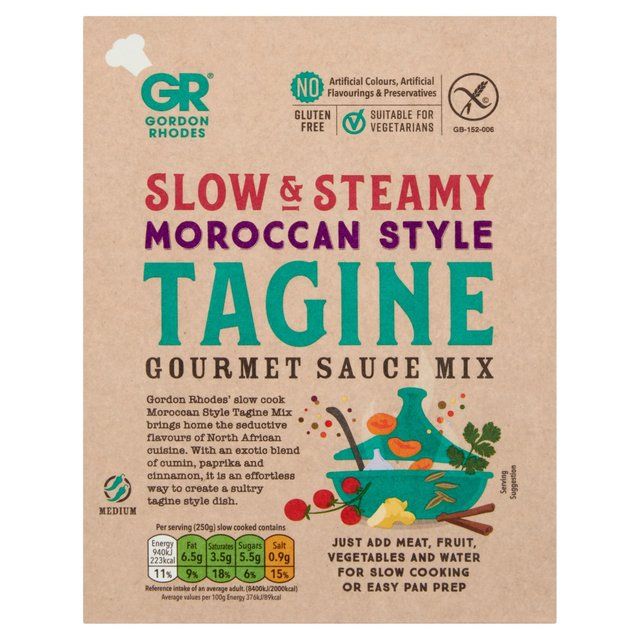 Gordon Rhodes Slow &amp;amp; Steamy Moroccan Style Tagine   75g