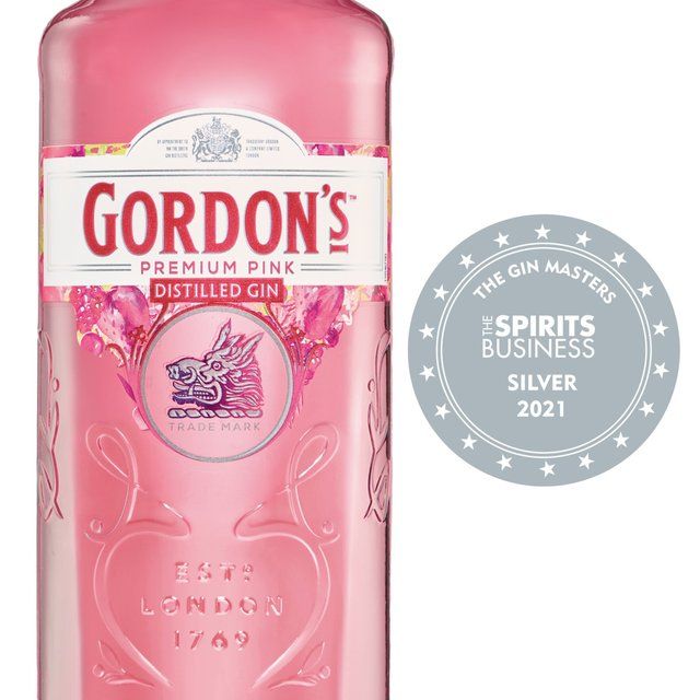 Gordon's Premium Pink Distilled Flavoured Gin 70cl