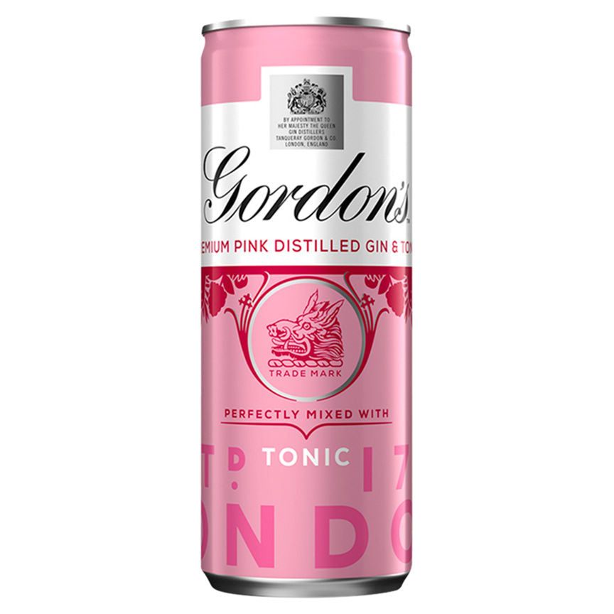 Gordon's Premium Pink Gin &amp;amp; Tonic